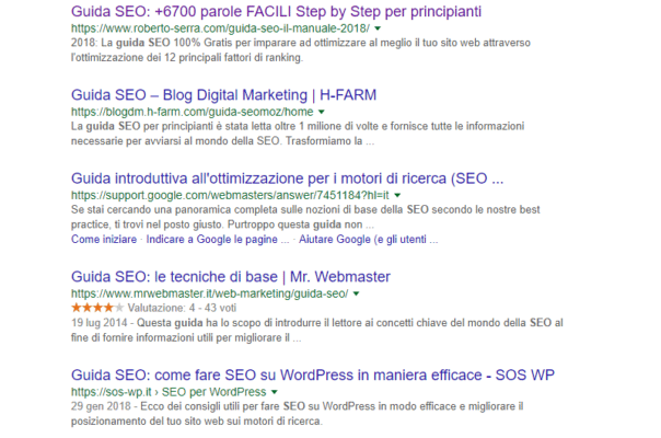 come salire nella google serp migliorando i contenuti on page posizionamento google ottimizzazione seo