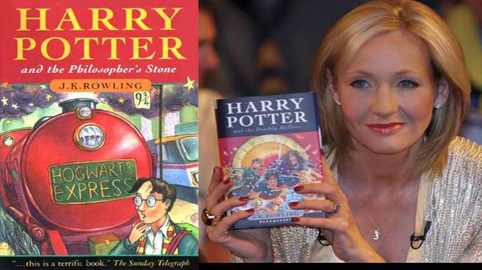 J.K Rowling, author of Harry potter series 