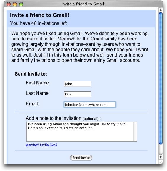 gmail growth hacking tecnique