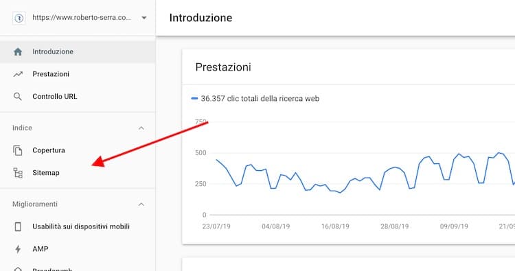 come indicizzare un sito inviandola sitemap