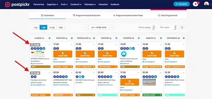 pubblicare sui social automaticamente per aumentare il traffico al sito