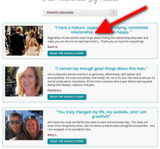 landing page feedback positioning