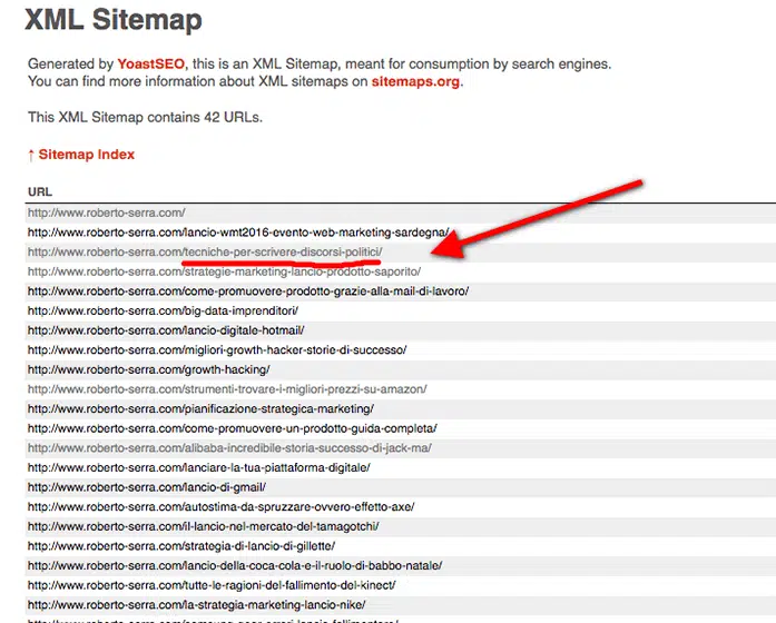 sitemap reverse engeneering per aumentare le visite al sito