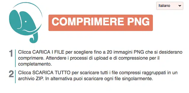 ottimizzazione seo immagini con compress png