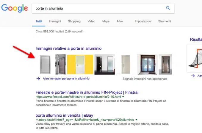 Ottimizzazione seo imamgini: come google imagini indicizza i risultati