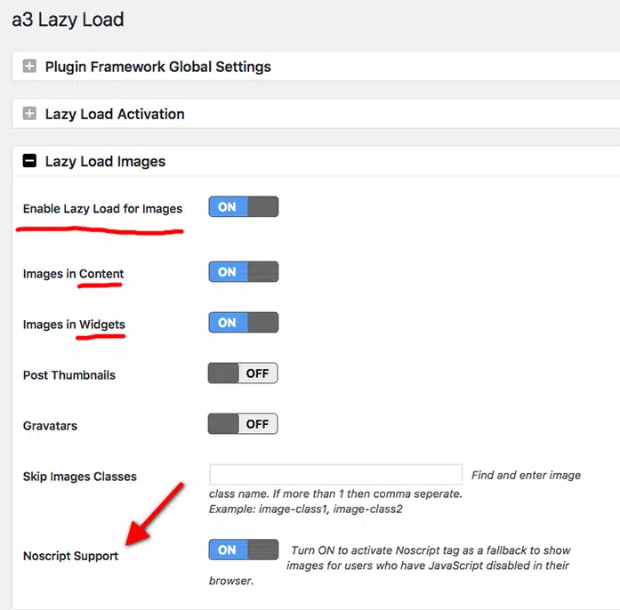 ottimizzazione seo immagini impostazione plugin lazy loading wordpress