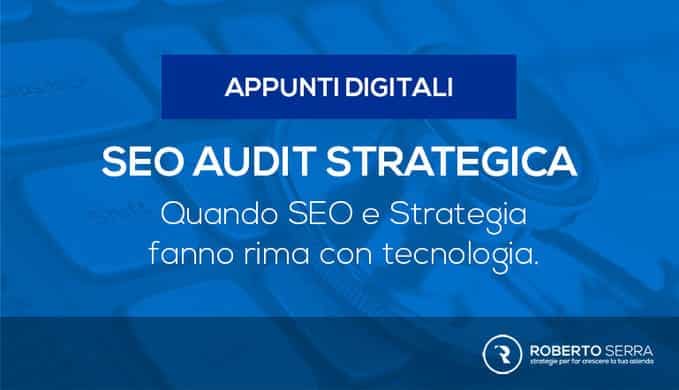 seo audit strategica su roberto-serra.com