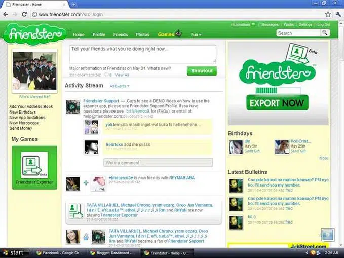 Friendster il social network prima di facebook