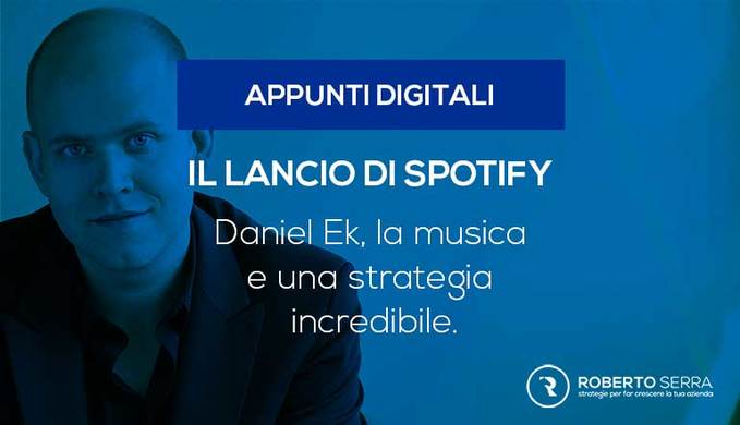 Daniel ek: La strategia incredibile dell’uomo che lanciò Spotify.