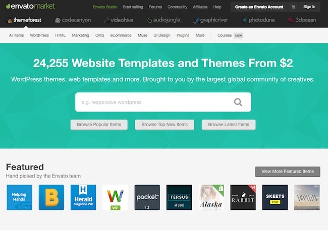 themeforest envato