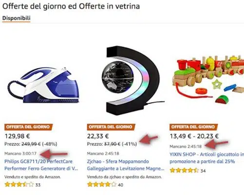 amazon strategia di business aziendale delle offerte a tempo