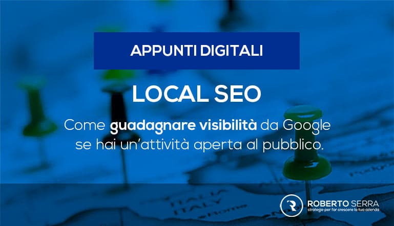 local seo google per chi ha un attività aperta al pubblico