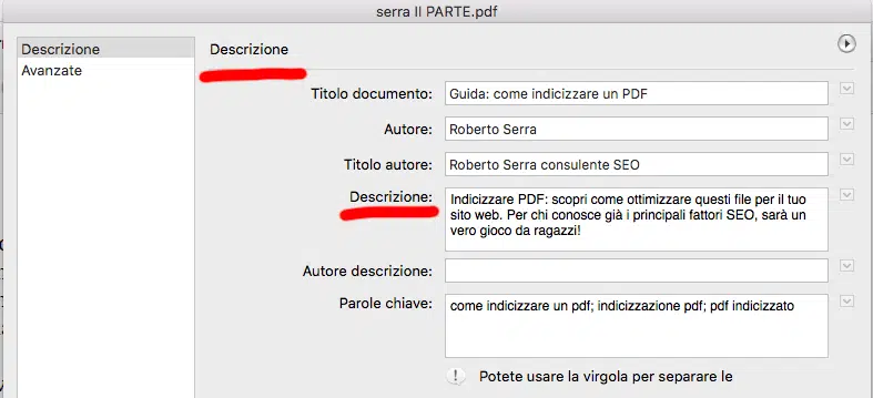 SEO: come indicizzare correttamente un pdf