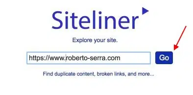 siteliner per controllare la presenza di contenuti duplicati all