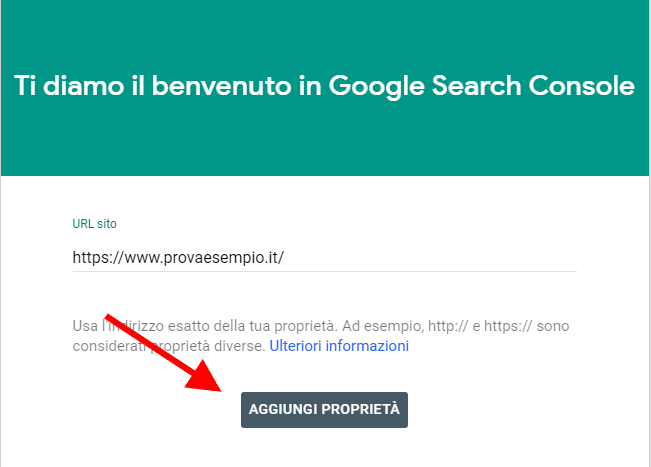 come scrivere su un sito web con l'aiuto di search console