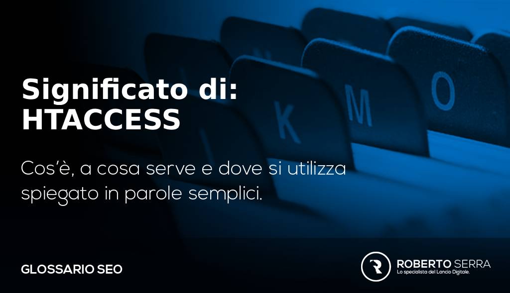 glossario SEO: definizione di htaccess