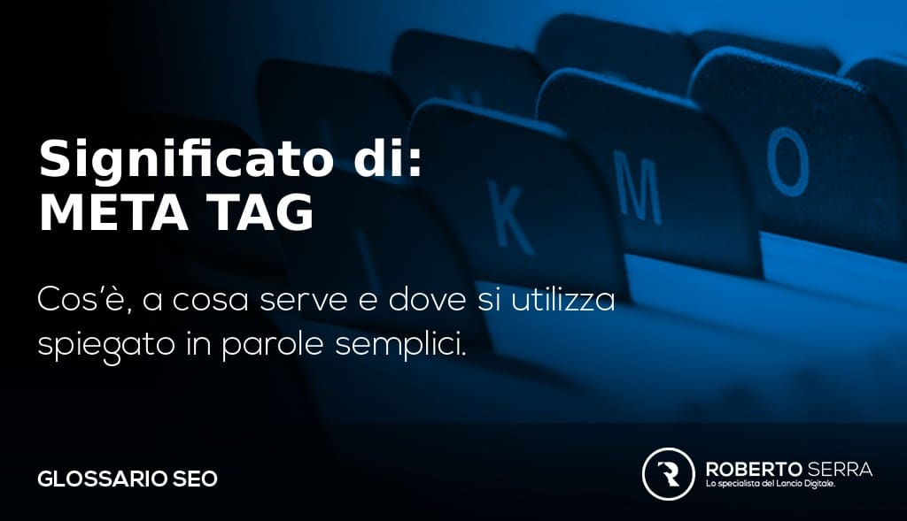 meta tag esempio e definizione