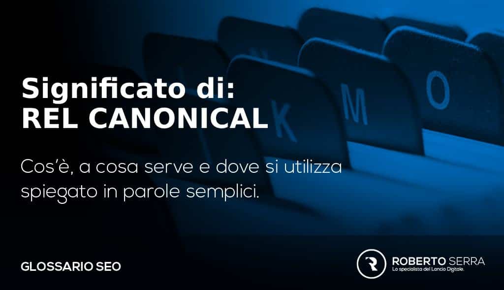 rel canonical cos'è