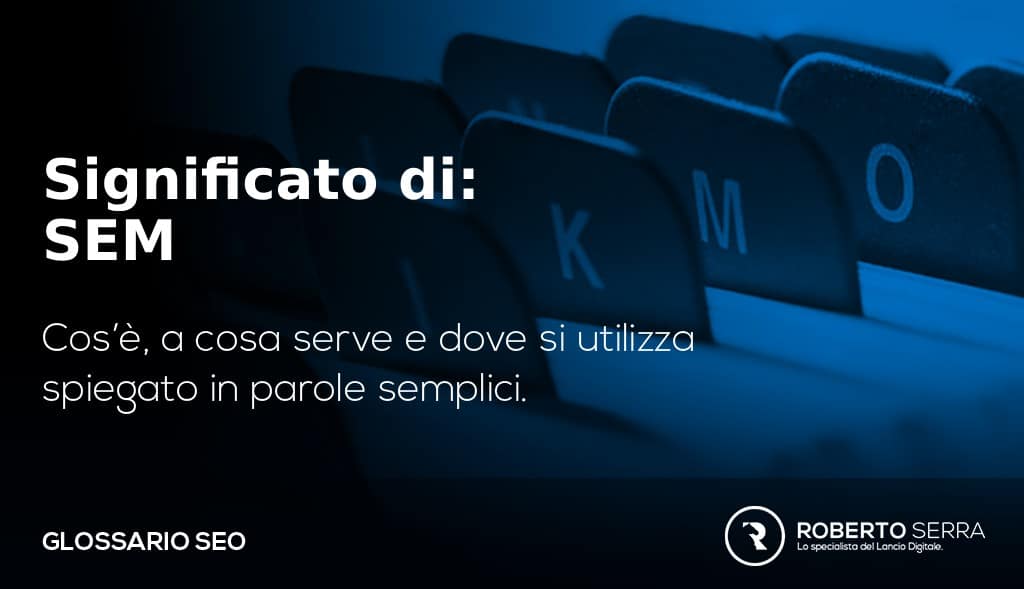 sem definizione glossario seo