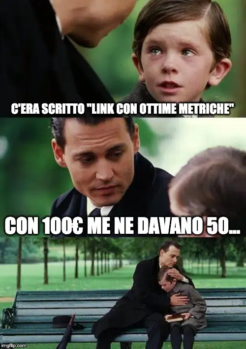 immagine link spam meme