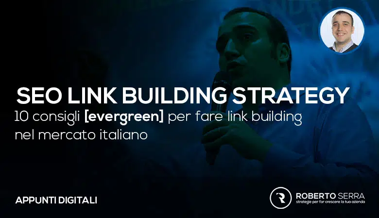 imagine di copertina di seo link building strategy