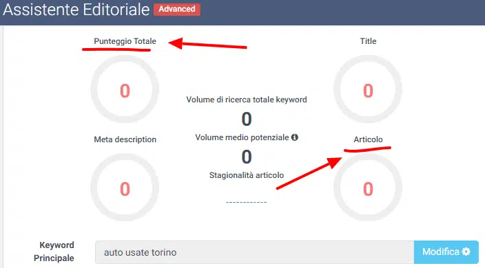 analisi articolo tool seo su seozoom