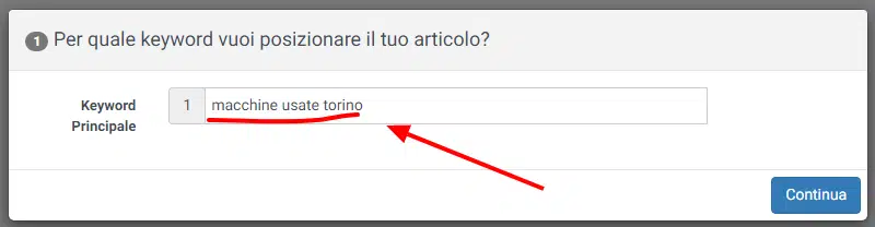 strumento editoriale seozoom per articoli ottimizzati seo