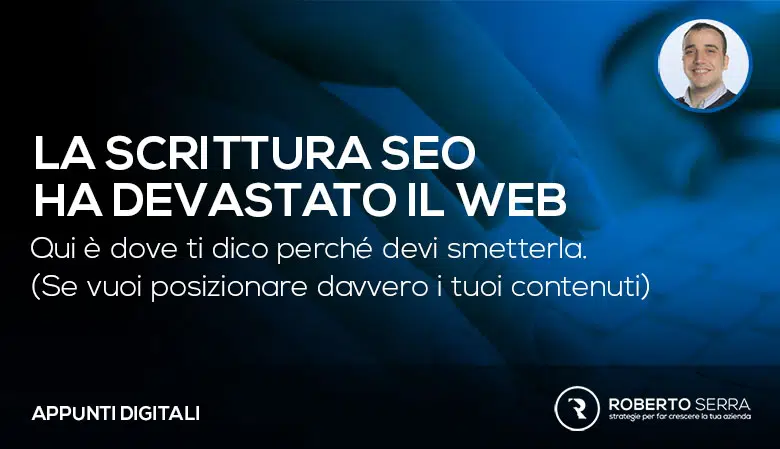 la scrittura seo