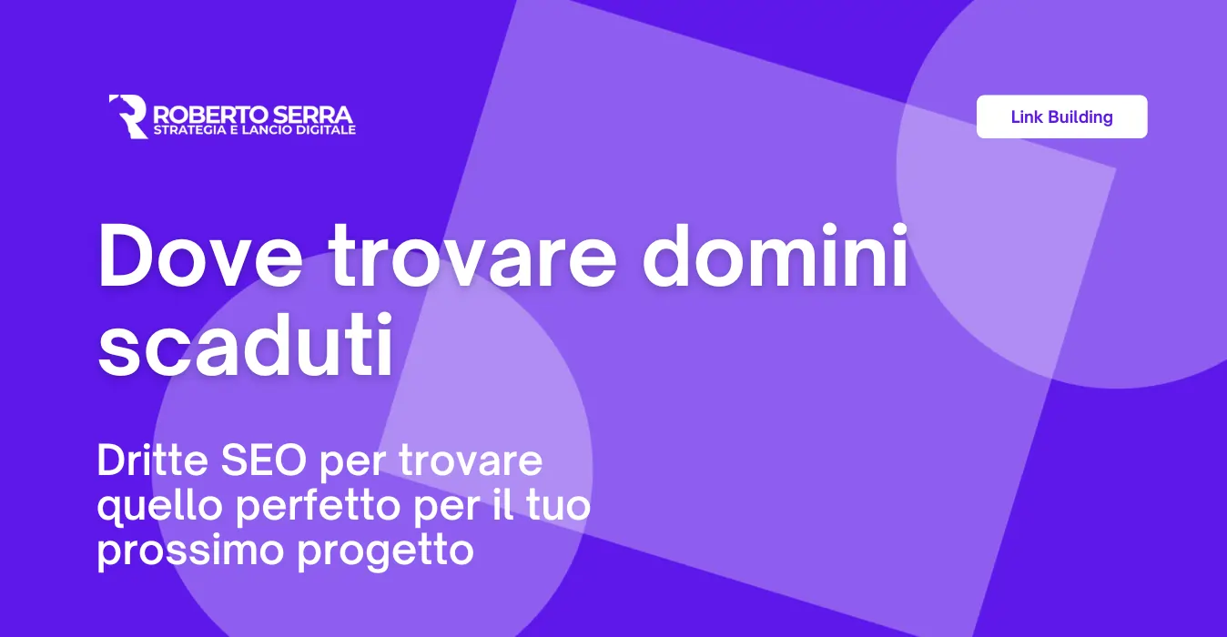 Dove trovare domini scaduti utili per la SEO (revealed)