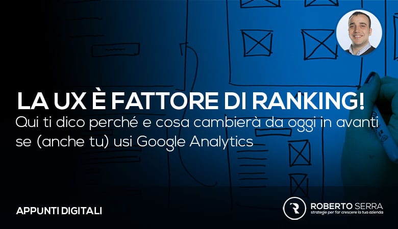 Google Analytics 4, SEO e UX come fattore di ranking?