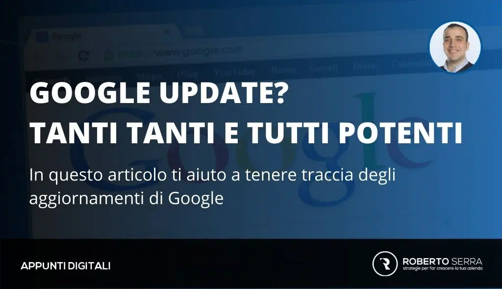 Aggiornamenti degli algoritmi  Google