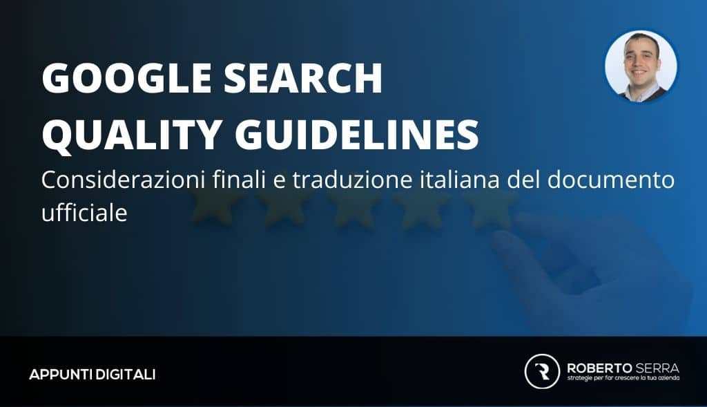 google search quality guidelines 2021