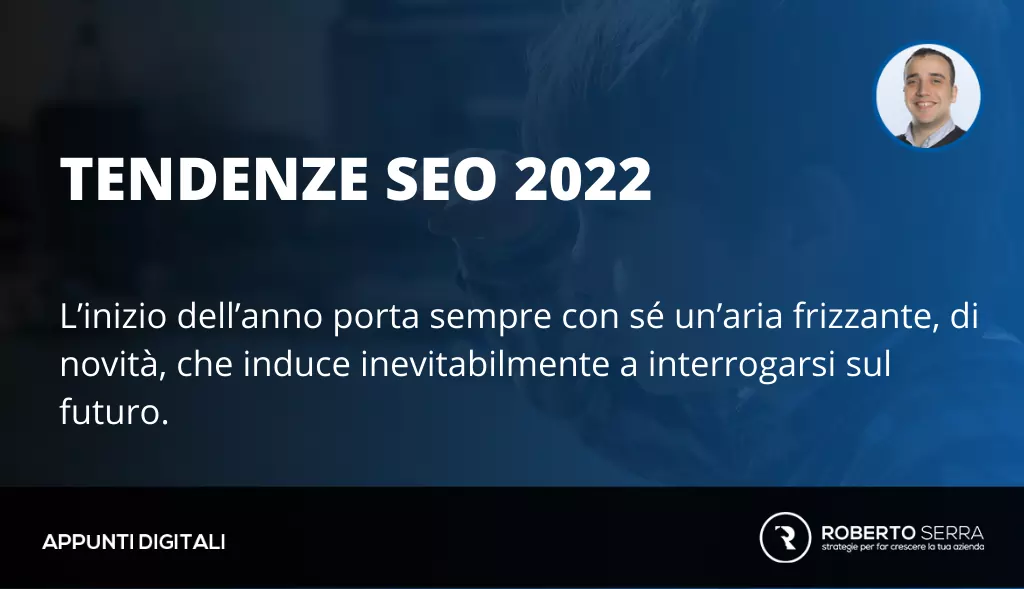 tendenze seo 2022