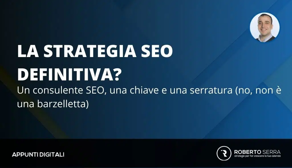 la strategia seo definitiva