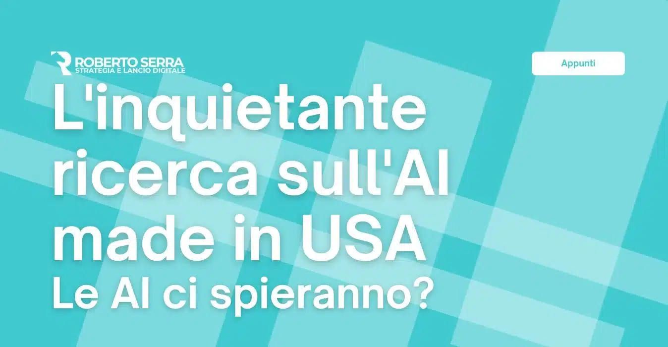 Ricerca AI finanziata dalla DARPA | Roberto Serra