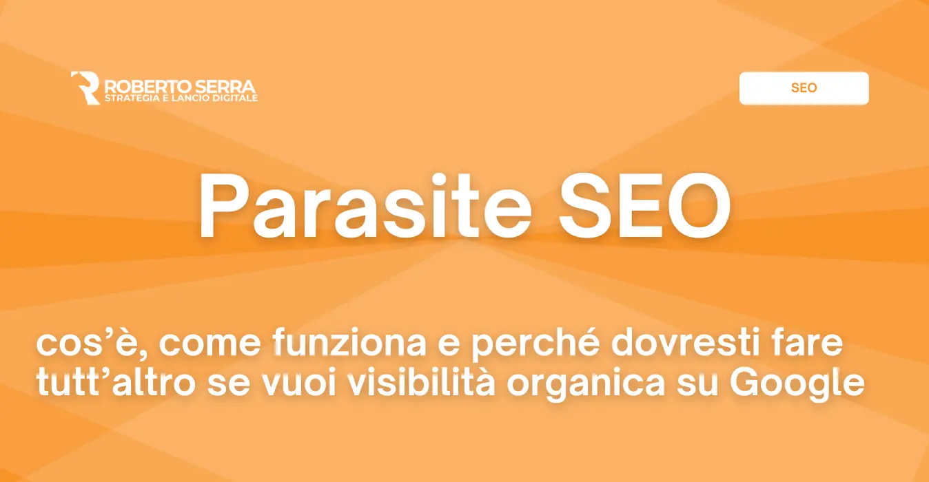 cos'è la parasite seo