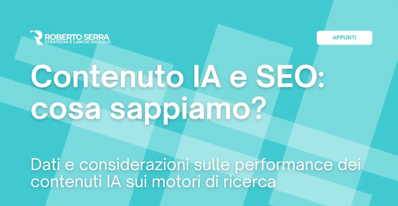 performance contenuti IA nella SEO