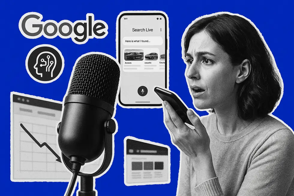 Google lancia “Search Live” su AI Mode, ma la vera domanda è un’altra