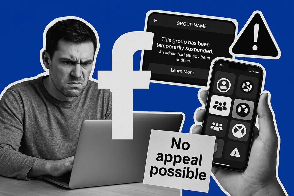 Meta nel caos: Gruppi Facebook cancellati in massa