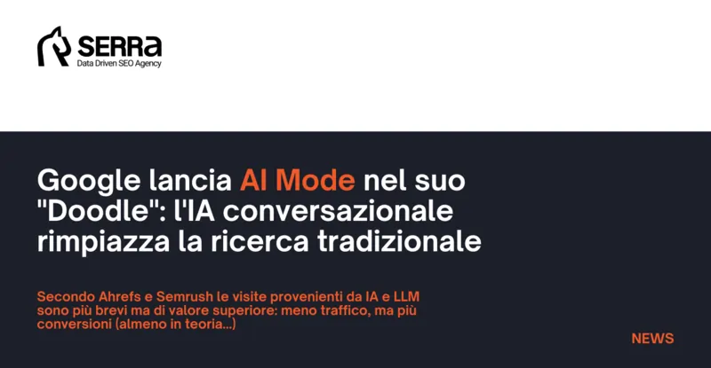 Google lancia AI Mode nel suo “Doodle”: l’IA conversazionale rimpiazza la ricerca tradizionale