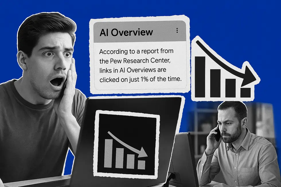 I link nelle AI Overviews vengono cliccati solo nell’1% dei casi, stando a un report del Pew Research Center | Approfondimento del SEO Roberto Serra