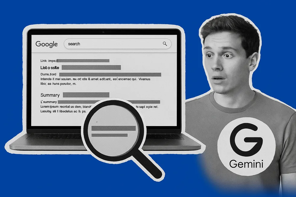 Google spinge su Gemini: riassunti AI sotto ogni link della SERP