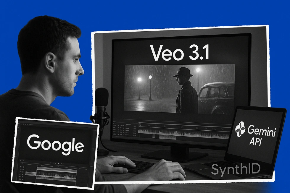 Google potenzia Veo 3.1: audio da cinema e controllo narrativo avanzato per i video generati dall’IA
