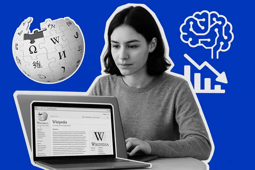 L’Intelligenza Artificiale sta divorando Wikipedia?