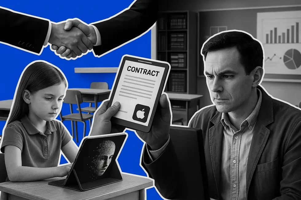 Scuola e IA: sindacati contro Big Tech per i dati degli studenti