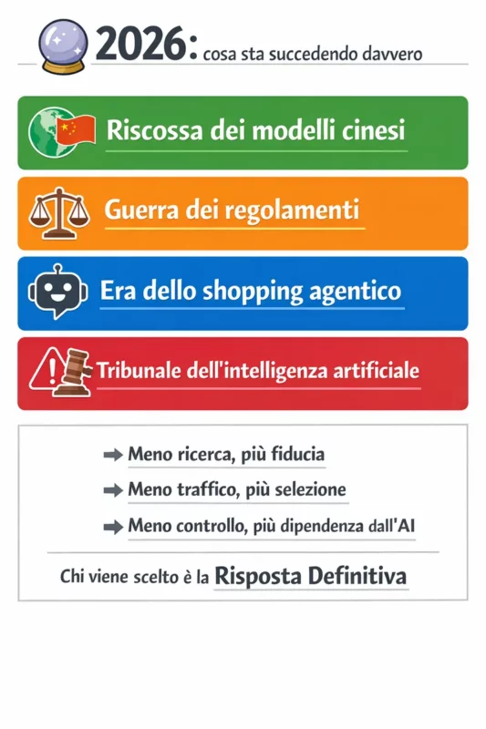 Scenari 2026 lato SEO e IA