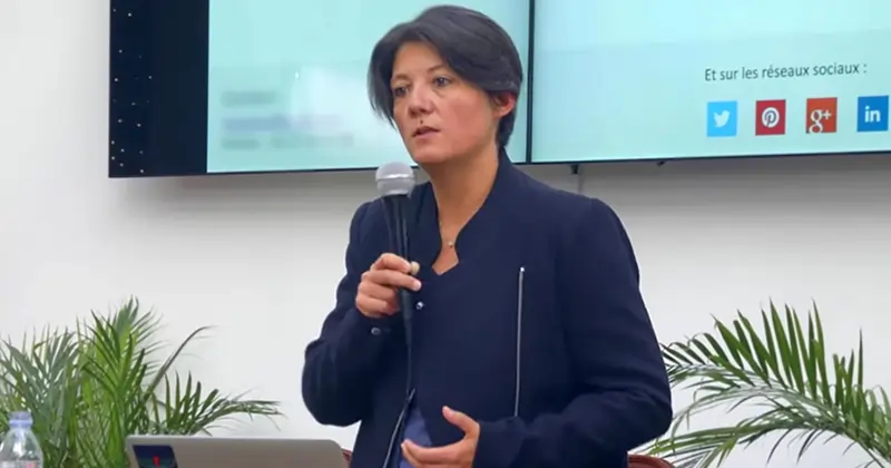 Virginie Clève intervistata dal SEO Roberto Serra