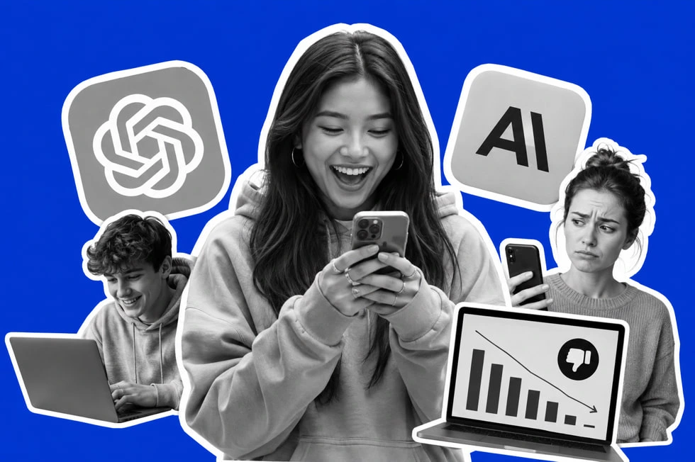 La Gen Z ama Claude e OpenAI… peccato che non si fidi delle loro risposte!